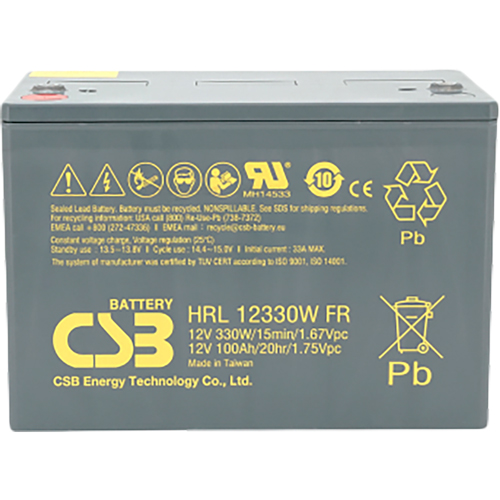 Аккумулятор CSB HRL12330W 12V 100Ah (HRL12330W)