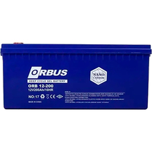 Аккумулятор ORBUS CG12200 GEL 12V 200Ah Black (CG12200)