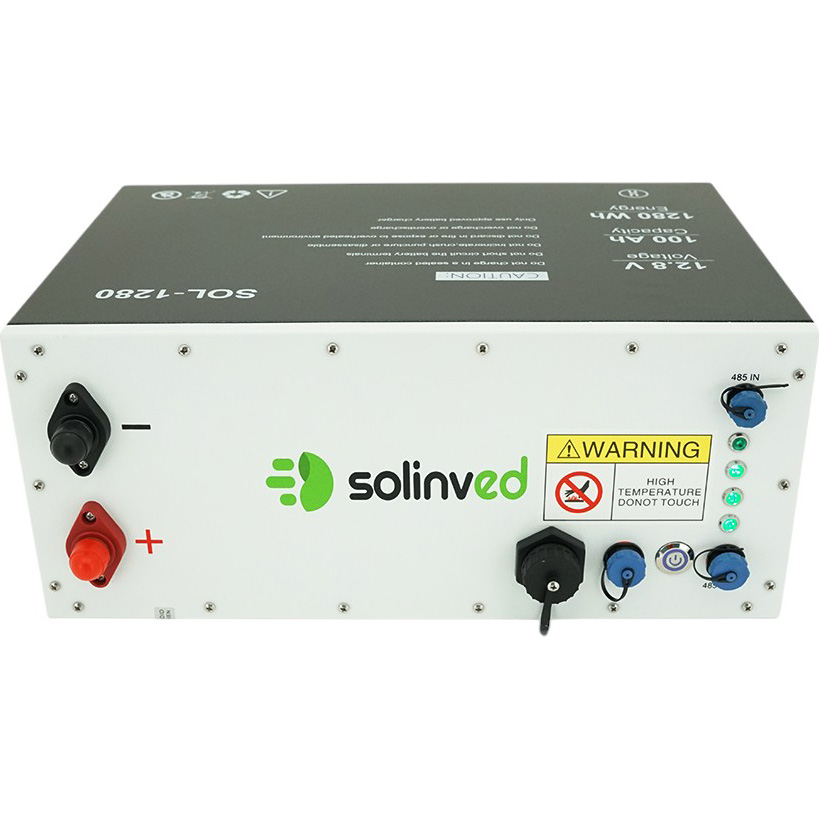 Аккумулятор SOLINVED LiFePO4 12,8V 100Ah (SOL-1280B)