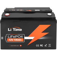 Аккумулятор LI-TIME LiFePO4 12.8V 100Ач 1280Wh (Li-Time-LiFePO4-12.8-100)