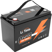 Акумулятор LI-TIME LiFePO4 12.8V 100Аг 1280Wh (Li-Time-LiFePO4-12.8-100)