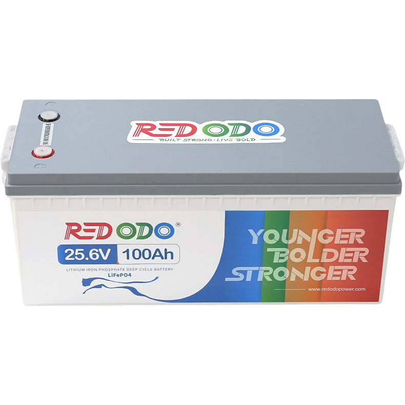 Акумулятор REDODO LiFePO4 24V 100Ah 2560Wh (Redodo-256V100Ah)