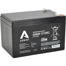 Акумулятор AZBIST Super AGM 12V 12Ah (ASAGM-12120F2)