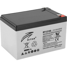 Акумуляторна батарея RITAR AGM Gray Case 12V 10Ah (RT12100)