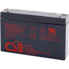 Акумуляторна батарея CSB 6V 7.2Ah (GP672)