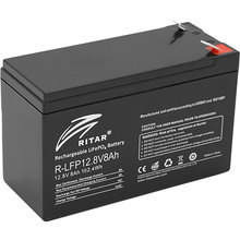 Акумулятор RITAR LiFePO4 12.8V 8Ah Black (R-LFP 12.8V 8Ah)