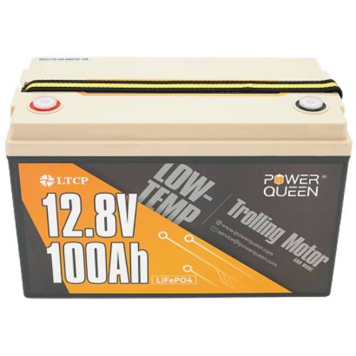 Акумулятор POWER QUEEN LiFePO4 12.8V Low-Temp 1280Wh 100A (128V100Ah-LT)