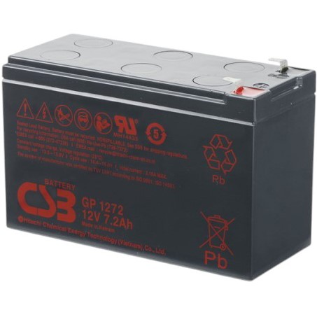 Аккумуляторная батарея CSB 12V 7.2Ah 25W Q10/420 (GP1272F2-25W)