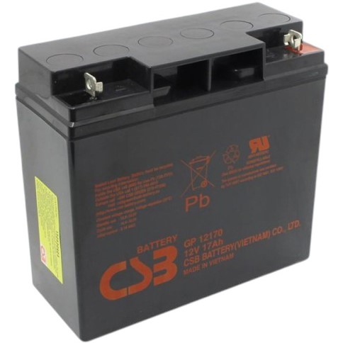 Акумуляторна батарея CSB 12V 17Ah Q4/96 (GP12170B1) Акумуляторна батарея CSB 12V 17Ah Q4/96 (GP12170B1)