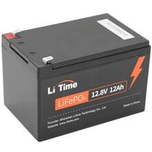 Акумулятор LITIME 12.8V 12Ач 154Wh 12/12A F2 (LiFePO4-12.8-12)