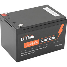 Акумулятор LITIME LiFePO4 12.8V 12Ач Black (LiFePO4-12.8-12)