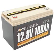 Акумулятор POWER QUEEN LiFePO4 12.8V 1280Wh BMS 100A (128V100AhBASIC)