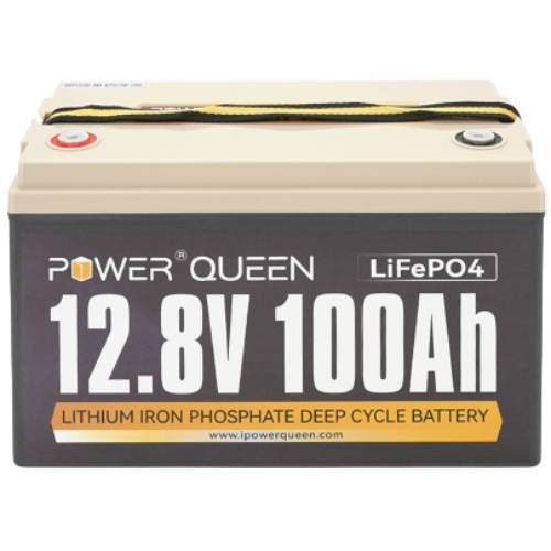 Акумулятор POWER QUEEN LiFePO4 12.8V 1280Wh BMS 100A (128V100AhBASIC)