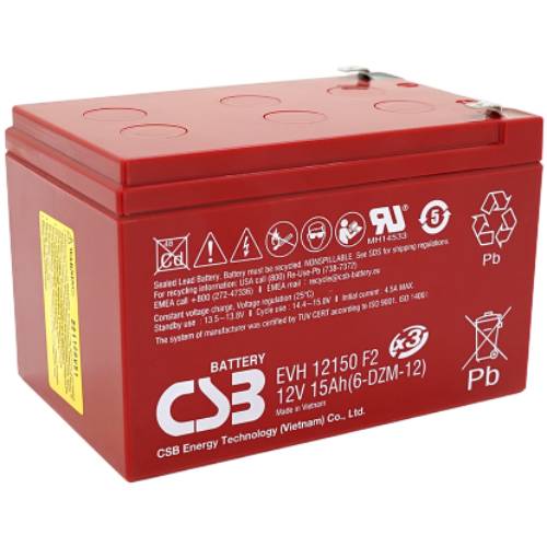 Акумулятор CSB 12V 15Ah (EVH12150)