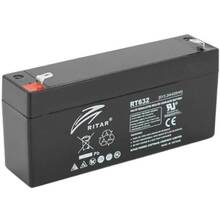 Аккумулятор RITAR AGM 6V 3.2Ah Q10 Gray/Black Case (RT632)