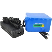 Акумулятор QISUO 24V 18A з елементами Li-ion 18650 із зарядним пристроєм 25.2V 3A DC5.5x2.1 (QS-2418CH)