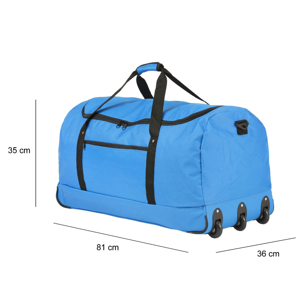 Дорожная сумка TRAVELZ Wheelbag 100 Blue (603093) Размер гигант