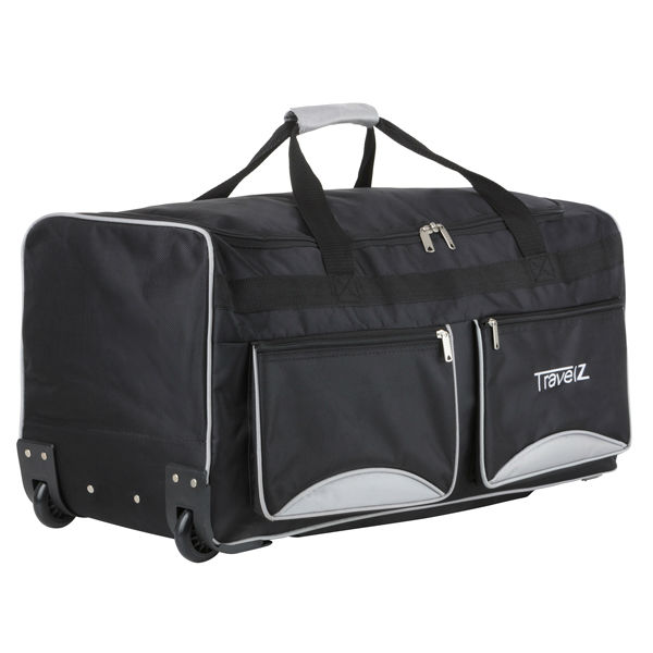 Фото Дорожня сумка TRAVELZ Wheelbag 90 Black (603090)