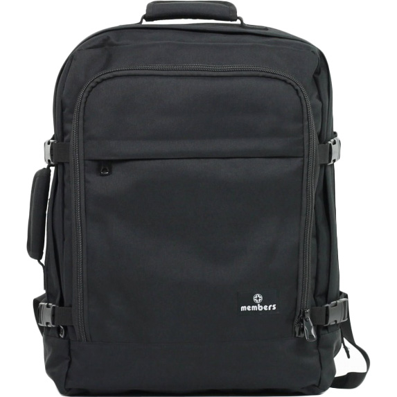

Сумка-рюкзак MEMBERS Essential On-Board 44 Black (BP-0058-BL), Сумка-рюкзак Essential On-Board 44 Black