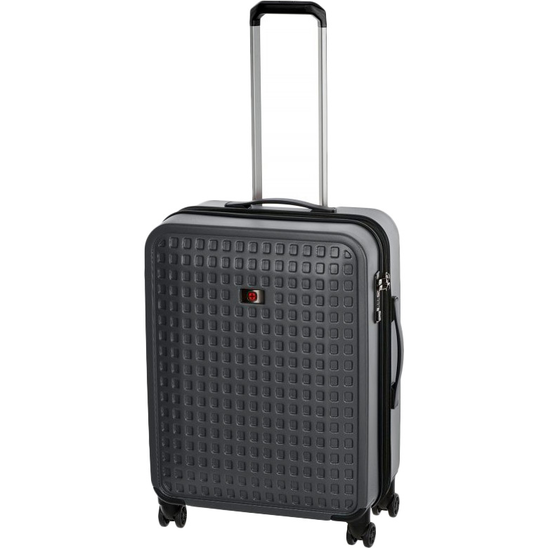 

Дорожный чемодан WENGER Matrix 24" M Grey (604357), Чемодан Matrix 24" средний (серый)