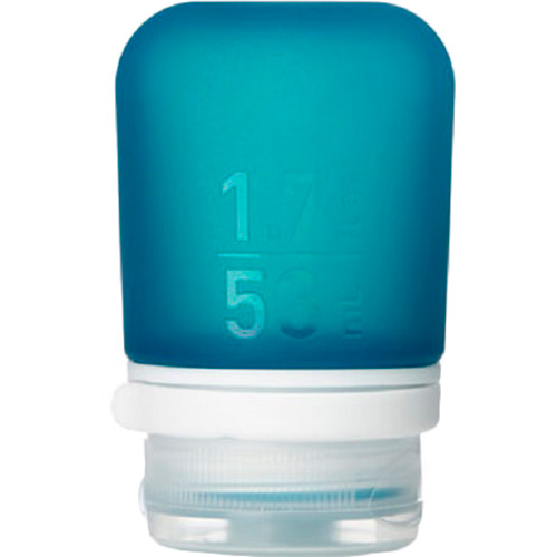 

Силиконовая бутылочка HUMANGEAR GoToob+ Small 53 мл Teal (022.0010), Силіконова пляшечка GoToob+ Small teal