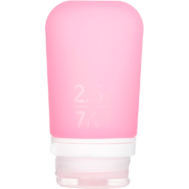 

Силиконовая бутылочка HUMANGEAR GoToob+ Medium 74 мл Pink (022.0016), Силіконова пляшечка GoToob+ Medium pink