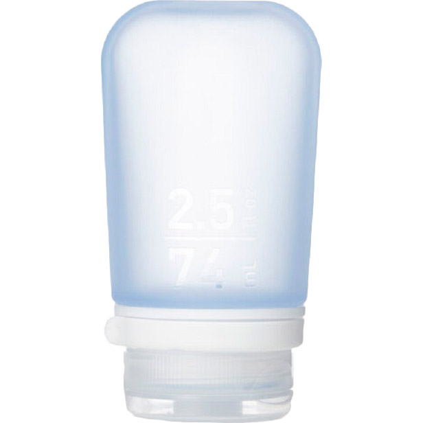 

Силиконовая бутылочка HUMANGEAR GoToob+ Medium 74 мл Blue (022.0013), Силіконова пляшечка GoToob+ Medium Blue