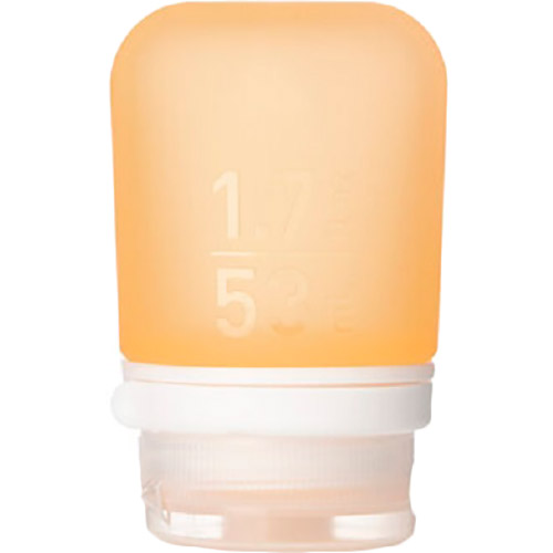 

Силиконовая бутылочка HUMANGEAR GoToob+ Small 53 мл Orange (022.0005), Силіконова пляшечка GoToob+ Small Orange
