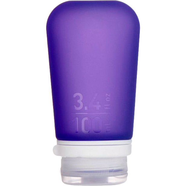 

Силиконовая бутылочка Humangear GoToob+ Large 100 мл Purple (022.0029), Силіконова пляшечка GoToob+ Large Purple