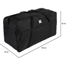 Дорожня сумка TRAVELZ Bag 235 Black (604348)