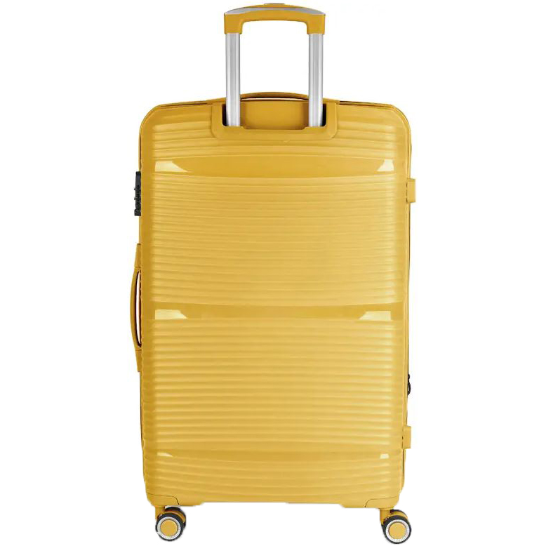 Валіза GABOL Akane L Mustard (122447-027) Замок вбудований TSA