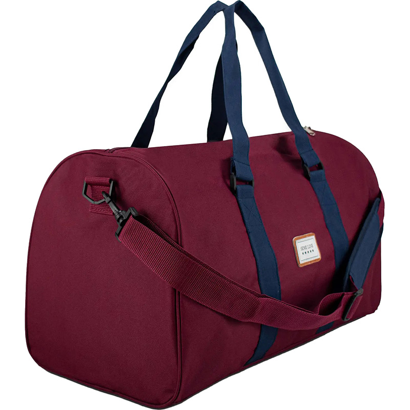 Дорожня сумка SEMI LINE 42 Dark Red (A3031-1) Замок без замка