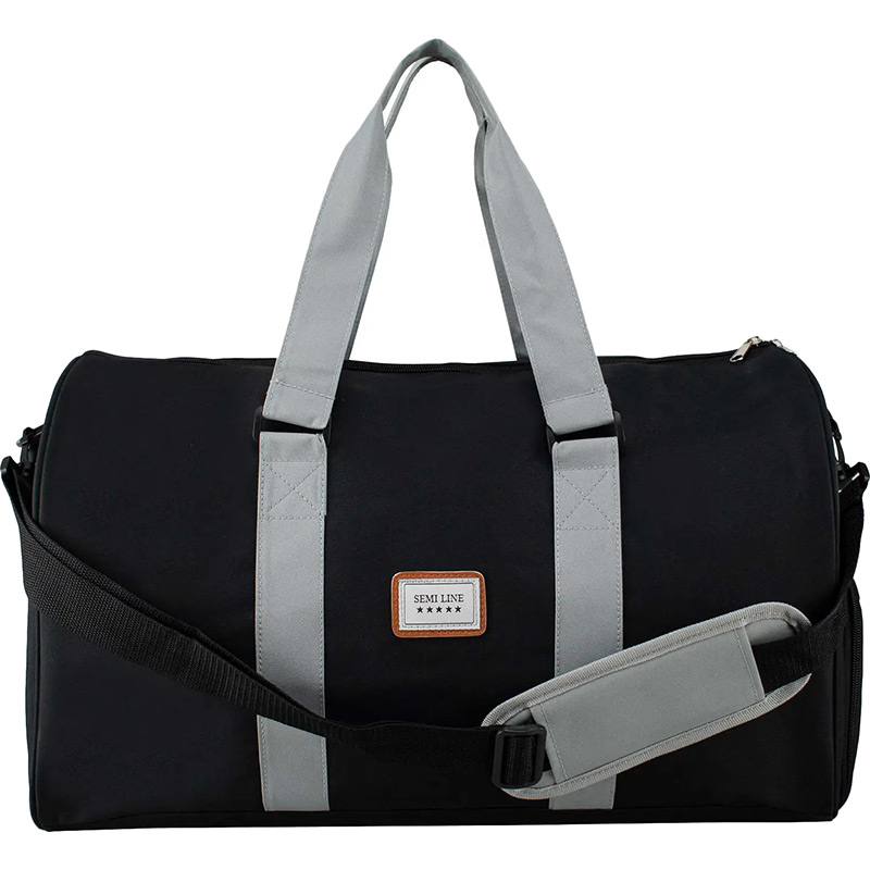 Дорожня сумка SEMI LINE 42 Black (A3031-3)