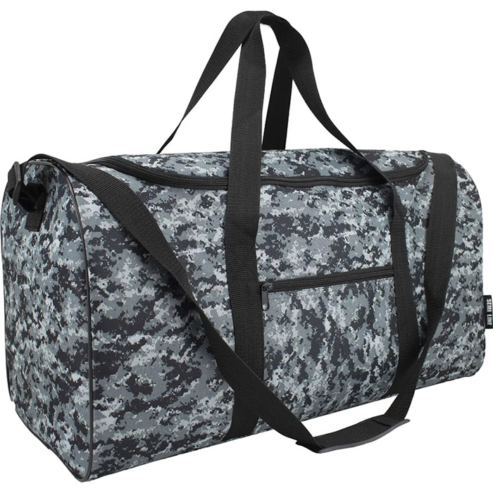 Фото Дорожня сумка SEMI LINE 52 Black Camo (A3032-5)