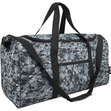 Дорожня сумка SEMI LINE 52 Black Camo (A3032-5)