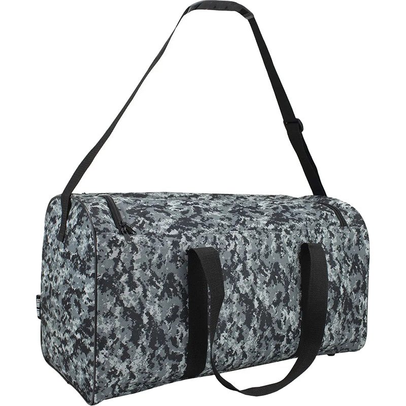 Дорожня сумка SEMI LINE 52 Black Camo (A3032-5) Кількість відділень 2