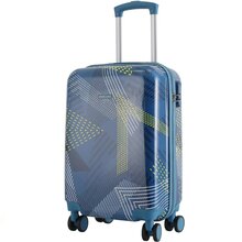 Валіза SEMI LINE 20" S Blue Pattern (T5652-1)