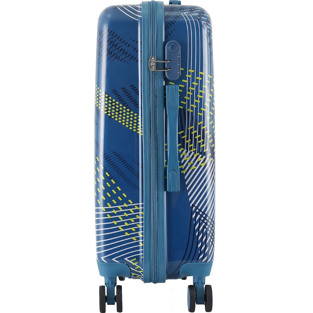 Зовнішній вигляд Валіза SEMI LINE 24" M Blue Pattern (T5652-2)