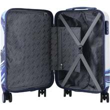 Валіза SEMI LINE 20" S White/Blue Print (T5653-1)