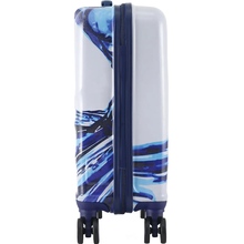 Валіза SEMI LINE 20" S White/Blue Print (T5653-1)