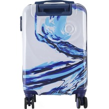 Валіза SEMI LINE 20" S White/Blue Print (T5653-1)