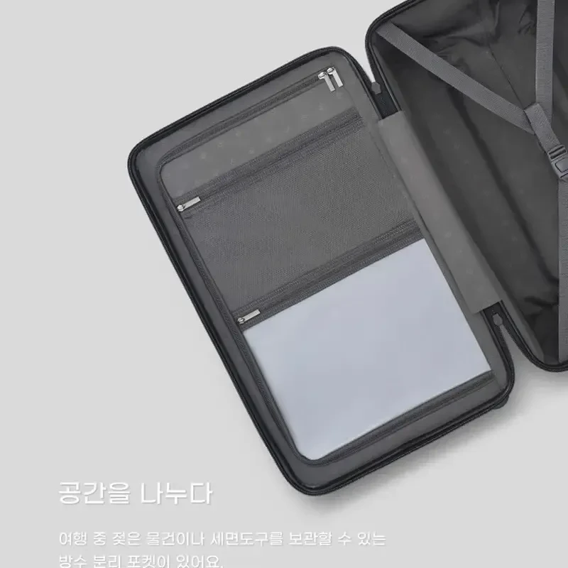 Фото Чемодан RUNMI Ninetygo Ripple Luggage 24` Black (6941413222235)