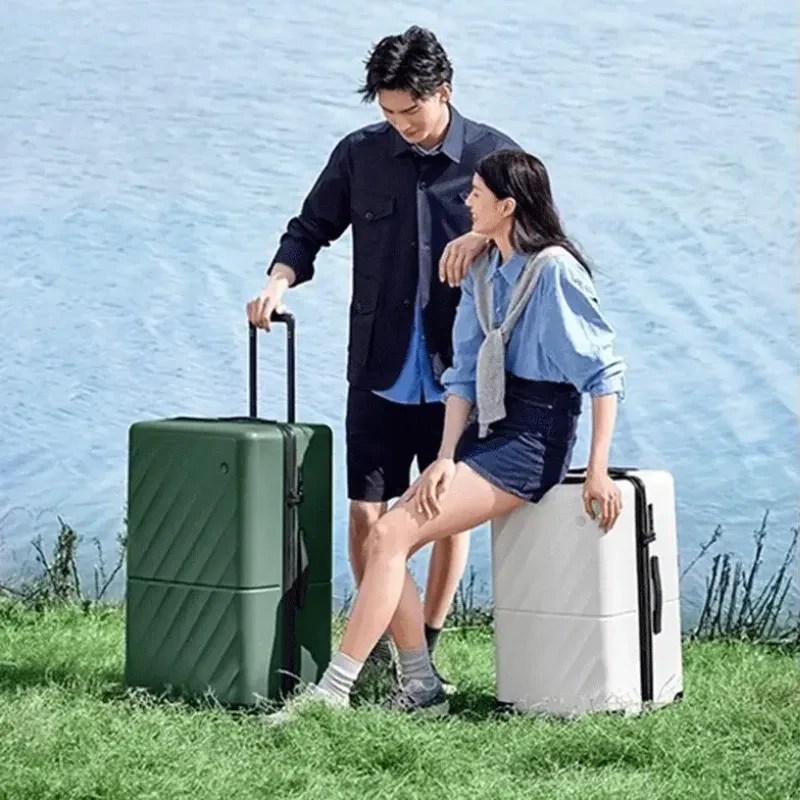 Обзор Чемодан RUNMI Ninetygo Ripple Luggage 24` Black (6941413222235)