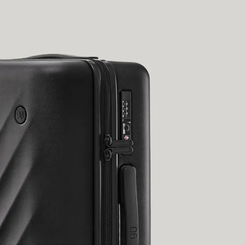 Чемодан RUNMI Ninetygo Ripple Luggage 24` Black (6941413222235) Особенности телескопическая ручка