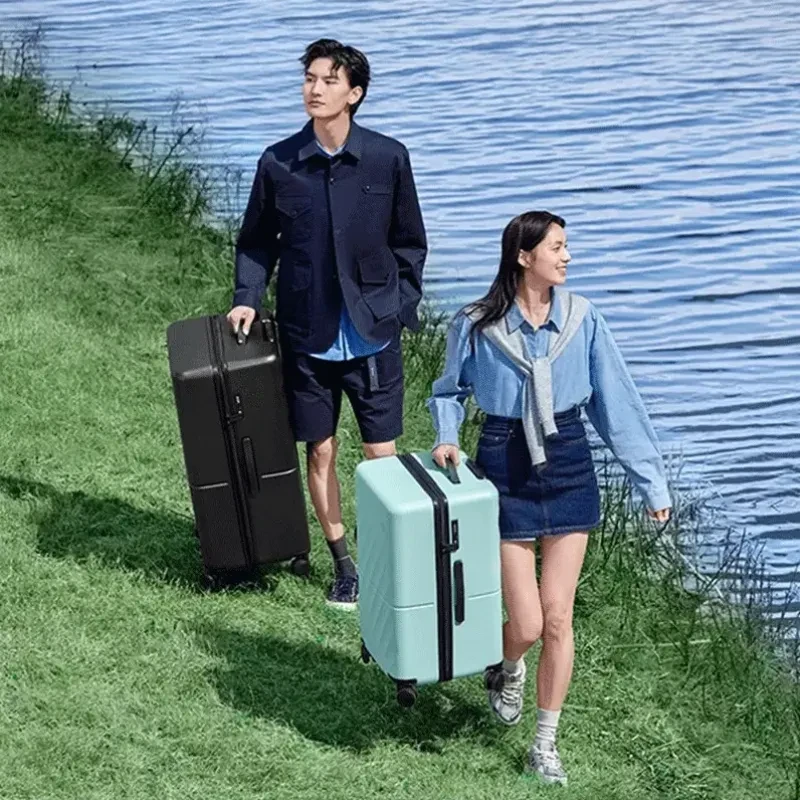 В Украине Чемодан RUNMI Ninetygo Ripple Luggage 24` Black (6941413222235)