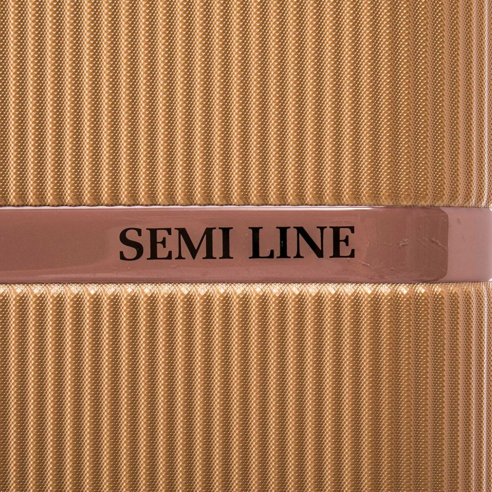 Фото Бьюті-кейс SEMI LINE 16L Gold (T5667-1)