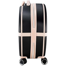 Чемодан SEMI LINE 20" S Black/Pink Cream (T5671-2)