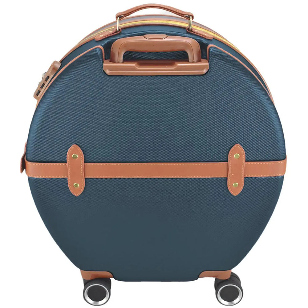 Валіза SEMI LINE 20" S Blue/Brown (T5672-2) Особливості ремені для фіксації
