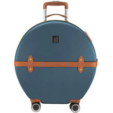 Валіза SEMI LINE 20" S Blue/Brown (T5672-2)