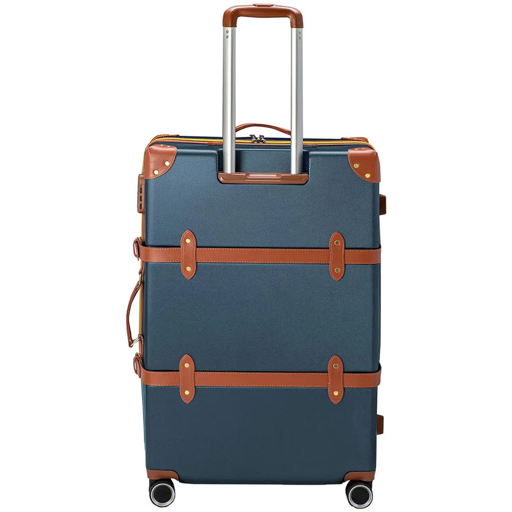 Валіза SEMI LINE 28" L Blue/Brown (T5672-4) Особливості ремені для фіксації